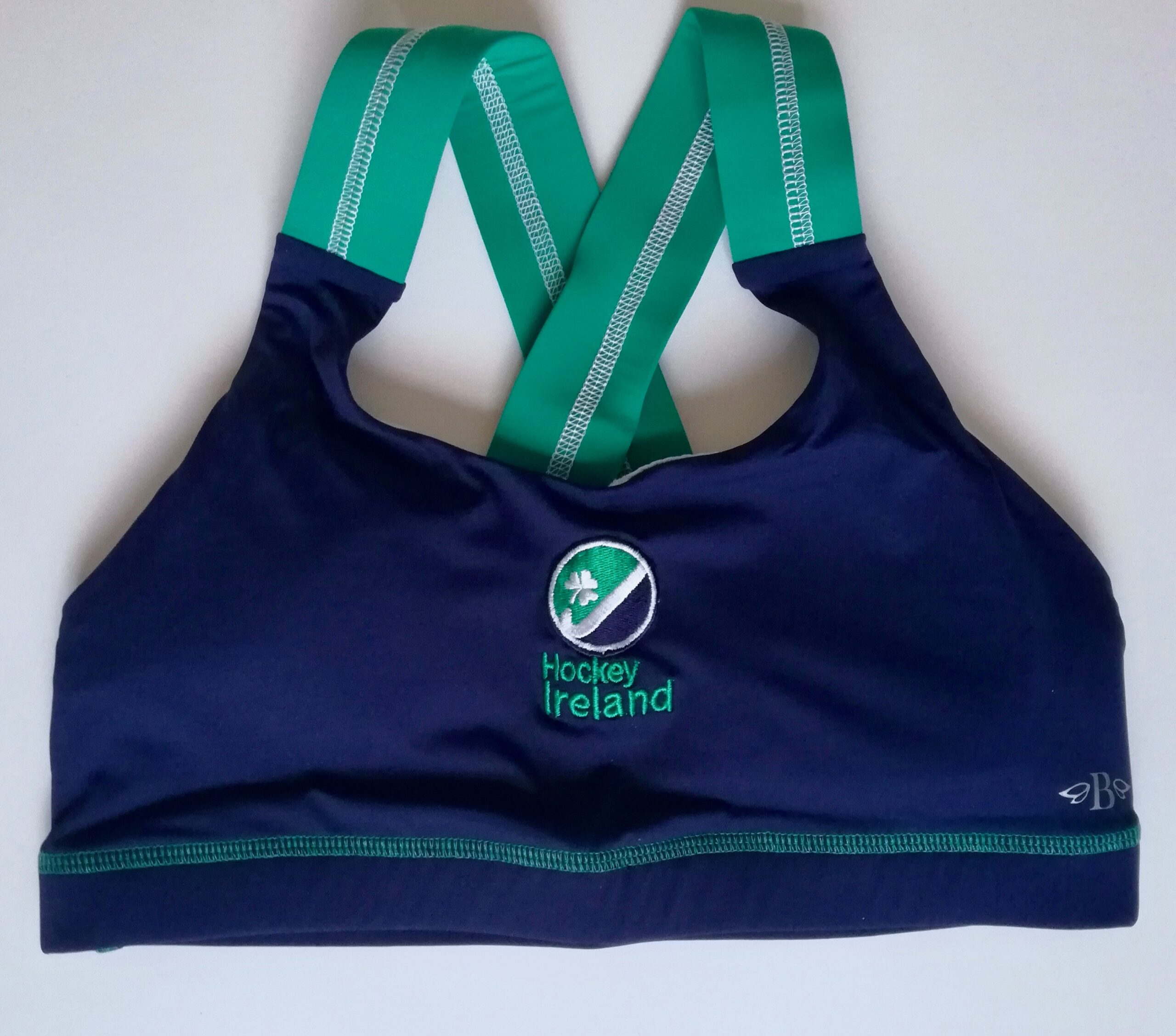 The Hockey Ireland Official Green Army Supporters Sports Bra